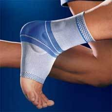 Bauerfeind Malleo Zug Titanum rechts Knöchelbandage Gr. 4