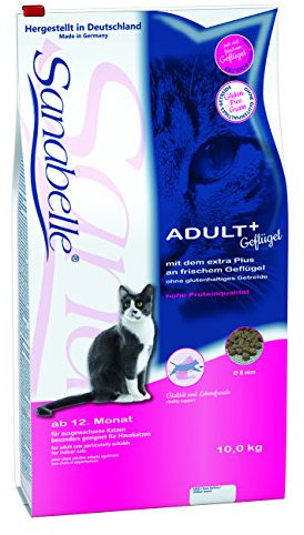 Sanabelle Katzenfutter Adult mit Geflügel, 10kg