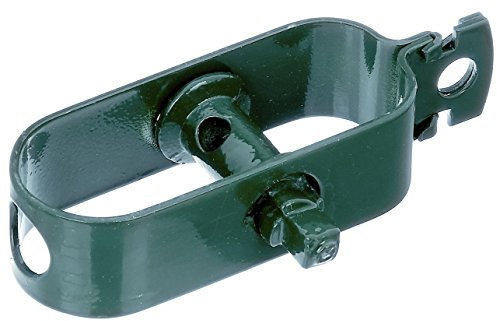 Alberts 854454 Drahtspanner | verzinkt, grün kunststoffbeschichtet | Größe 4 | Länge 130 mm | 50er Set