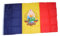 Flagge Fahne Rumänien mit Wappen 90 x 150 cm FLAGGENMAE®