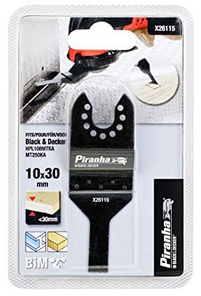 Piranha Bi-Metal 18TPI Precision Plunge Cut with 10 mm Blade Width