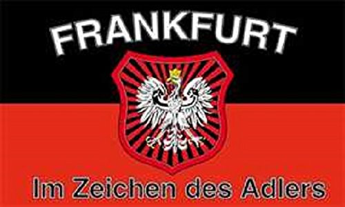 U24 Fahne Flagge Frankfurt im Zeichen des Adlers 90 x 150 cm