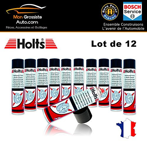 HOLTS 12 x Bremsenreiniger, 600 ml, professionelle Qualität