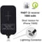 Nillkin Wireless Ladegerät für iPhone - Magic Tag Qi Empfänger Patch Modul Chip Kompatibel Mit iPhone 7/6/6s/5/5S/SE