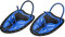 Alomejor Tauchen Hand Flossen Arbeitsersparnis Beweglichkeit Strapless Hand Paddle Diving Tauchen Ausrüstung(M-Blau)