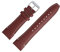 Tommy Hilfiger Uhrenarmband 24mm Leder Braun - 679301751