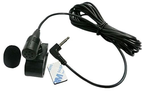 LBT Car Stereo Microphone External Mic Compatible for Kenwood DDX-320BT DDX-372BT DDX-392 DDX-492 DDX-5902 DDX-6702S DDX-6703S DDX-672BH DDX-6902S DDX-6903S