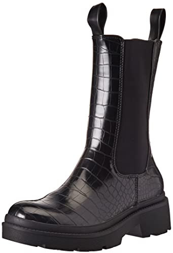 Guess Lori, Stivali alla Moda Donna, Nero, 40 EU