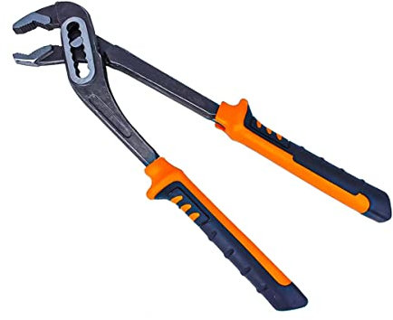 Pinza Papagallo, Chiave Pinza Regolabile A Pappagallo, Pinza Idraulico Mulitgrip Per Tubi e Dadi (250mm)