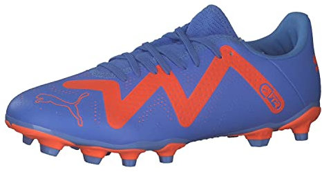 PUMA Unisex Future Play Fg/Ag Fussballschuh, Blue Glimmer White-Ultra, 45 EU