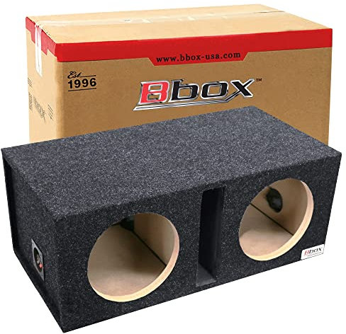 Bbox 12 Dual Vented Subwoofer Enclosure - Pro Audio Tuned Car Subwoofer Boxes and Enclosures - Premium Subwoofer Enclosure to Improve the