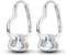 NARMO Hoop Orecchini per le Donne 925 Sterling Silver Cuore A Forma di Cerchio con Colorful Cubic Zirconia Multiple Loops Cuori