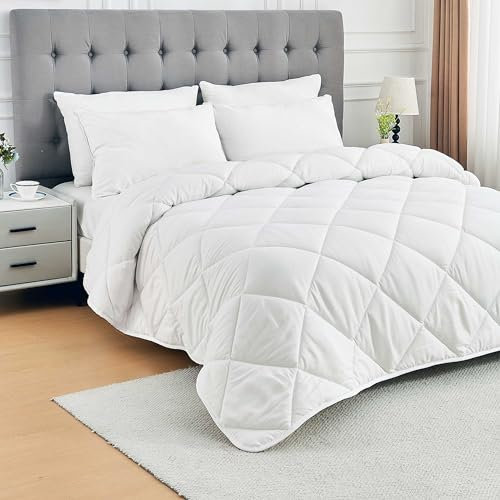 Cotton Castle Steppdecke Mono Bettdecke 4-Jahreszeiten Ganzjahresdecke 135x220 155x220 200x200 200x220, Größe:135cm x 200cm