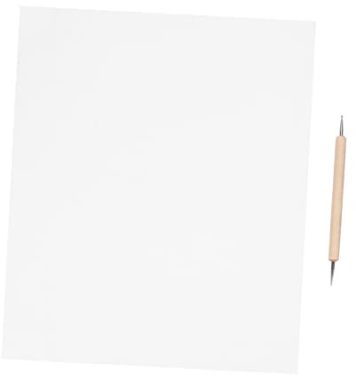 VILLFUL Stickwerkzeuge 10st Kreuzstichzeichnung Nähen Überweisen Prägestift Frosch Harz Prägung Nähkohle Kohlenstoff Kreuzen Kreuzstichkohle Stickerei Papier Weiß Tintenstrahl Werkzeug