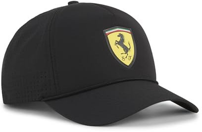 PUMA Erwachsene Ferrari Race Trucker Cap OneSize, Black