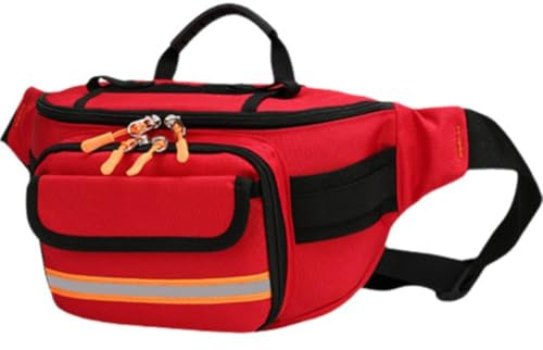 Zghhc Erste-Hilfe-gürteltasche, Reise-rettungstasche, Leere Medizinische Tasche, Erste-Hilfe-hüfttasche, Überlebens-medizintasche, Behälter Für Zuhause Und Draußen