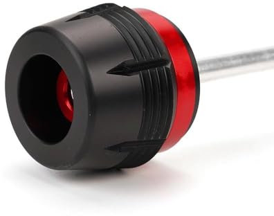 DZSNBMSHD Tamponi Paratelaio per Mt 09 03 07 per Mt09 Sp per Mt07 per Mt03 per Mt 07 Moto Assale Anteriore Forcella Ruota Slider Crash Protector(Rosso)