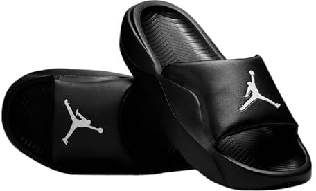 Jordan Franchise Mens Slides (HF3263-001, Black/White), Black/White, 9 UK