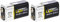 Lighthouse Torches L/HBAT9V PP3 Alkaline Battery 9V (Pack of 2)