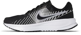 NIKE Run Defy, Sneaker Mujer, Black White Wolf Grey, 36.5 EU