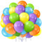 60 Luftballons Bunt,12” Orange Grün Gelb Latex Ballons,Regenbogen Luftballons für Geburtstag Helium Ballons Hochzeit Baby Shower Jungen Party Deko