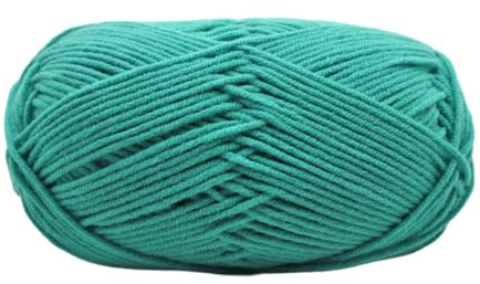5 x 48 g Milk Cotton Thick Wool Balls Wool Yarn Ball Yarn Ball Knitting Wool Yarn Wire for Crochet and Knitting Wool Yarn Yarn Ball for DIY Hand Knitting Crafts, Teal Green