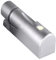 Fenteer Emergency Flashlight Flash Light Wall Mount Professional Camping Torch Handheld Flashlight for Hunting Emergency Car Garage, Silver