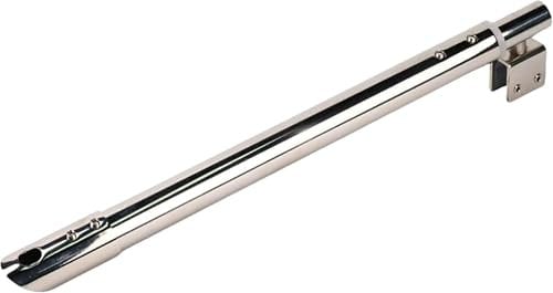 Genérico Stainless Steel Shower Screen Support Rod, Adjustable 600mm to 800mm, 19mm, Compatible with 8mm to 12mm Glass, Screen Support Arm (Flat Head, 600-800mm)