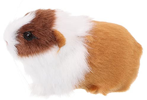 Toyvian Figurine de Hamster Simulé Réaliste Éducatif pour Décoration Unique pour Maison et Jardin pour Anniversaire et Fêtes Matériau