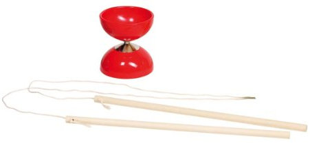 Gollnest und Kiesel PE 771 - Diabolo aus Kunststoff mit Stöckern und Schnur