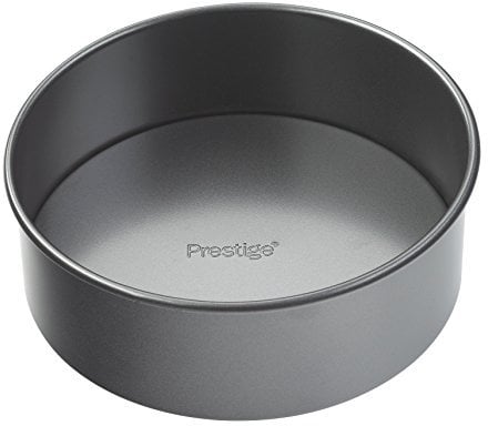 Prestige 0.8mm Bakeware Loose Base Round Cake Tin, 8