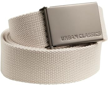 Urban Classics Unisex Canvas Belt sand, one size