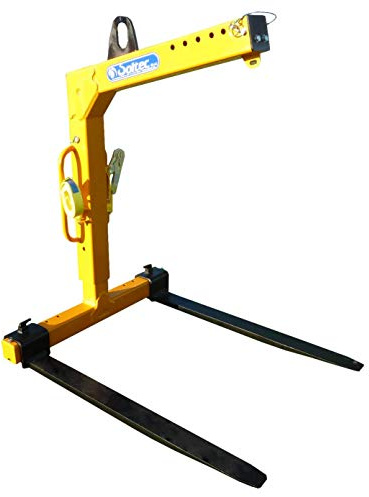 Fourche pour palettes charge 1500 kg 1,5 t auto-nivelante - 100% italienne - Normes EN - Fourche pour Gru