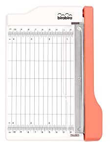Bira Craft Guillotine Papierschneider, Schneidemaschine, Papierschneider, 15,2 cm Schnittlänge, für Gutscheine, Papierbasteleien und Fotos