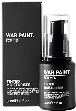 Getönte Feuchtigkeitscreme für Männer - 5 Farbtöne verfügbar - Make-up für Männer - Grausamkeitsfreie hochwertige vegane Produkte - Perfekter Farbton (Licht)