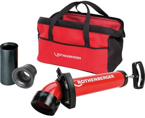 ROTHENBERGER ROPUMP SUPER PLUS Set m. Adapter breit | 1000001762 | Rohrreinigungswerkzeug, Saug-Druckreiniger, Sanitär