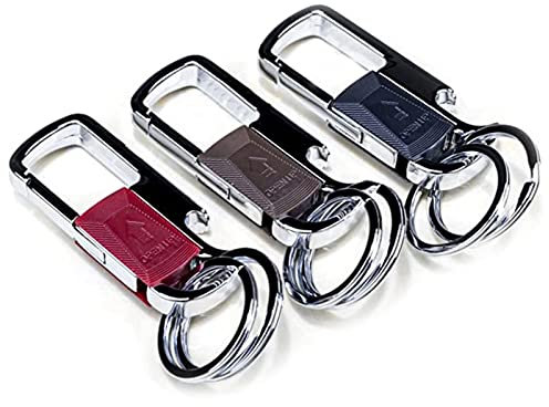 3 Stück Autoschlüssel Robuster Schlüsselanhänger, Klein Auto Schlüsselanhänger Clip, Autoschlüsselanhänger, Karabiner Schlüsselanhänger, Stilvolles Zubehör für die Organisation von Schlüsseln