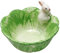 LIDSCURA Easter Ceramic Rabbit Bowl, Cabbage with Rabbit Shaped Ceramic Bowls, Rice Salad Soup Candy Ice Cream Bowls, Best Kitchen Household Cooking Gifts