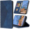 SRISHP Coque pour Xiaomi POCO X4 Pro 5G, Premium en Cuir PU à Rabat Flip Housse Pochette Étui Protection pour Xiaomi POCO X4 Pro 5G, Bleu