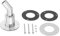 DROMEDARY Per scappamento tramite scafo, regolazione della pelle, riscaldamento diesel, tronco, scappamento in acciaio inox 316, tubo di scarico per barca, camion, Webasto, curvo, 22 mm