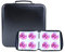 DVD Tasche Aufbewahrung, CD Tasche für 160 Discs 30 x 28.5 x 5.5CM Hartplastik Case schützende CD-Wallet mit Doppelreißverschluss DVD Hüllen Organizer zum Spiele Disc für Haus Auto Büro Reisen