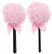 DOITOOL Make-up-puff-set Lose Lollipop-form Gesichts-setzquaste 2-teilig Für Frauen Und Mädchen