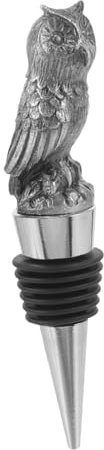 Anneome Aluminum Alloy Owl Wine Bottle Stopper Wine Vacuum Wedding Favor Glass Bottle