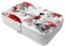 Reise-Schmuckschatulle, japanische Puppen, roter Regenschirm, Reise-Schmuck-Organizer, Reise-Schmuck-Organizer, Reise-Schmuck-Organizer, Box für Ringe, Ohrringe, Halsketten, Geschenke