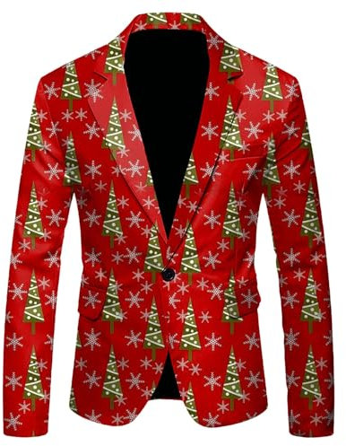 Generico Blazer da Uomo in Tinta Unita Giacca da Abito Formale da Lavoro per Matrimonio Blazer Bussiness da Cena Abito Uomo Slim Fit Blazer Viola Scuro Giacca Elegante Uomo Cerimonia Comodo e Morbido