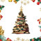 Bookshelf Pendant, Acrylic Book Lovers Ornament for Christmas Tree Hanging Decorations