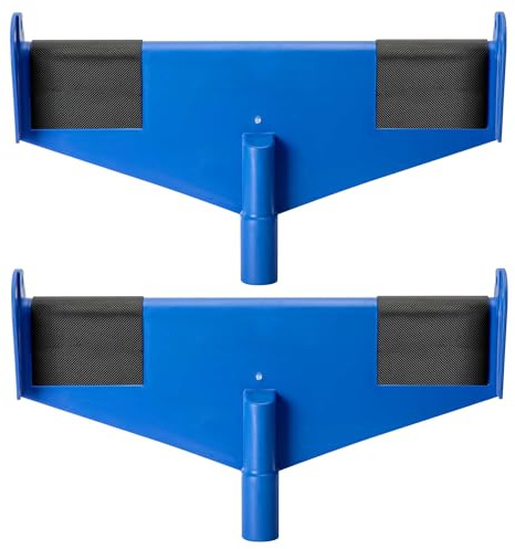 2 x 43,2 cm Dachrinnenleiter, Sicherheitsablage, rutschfester Dachrinnenschutz, Leiterstabilisator