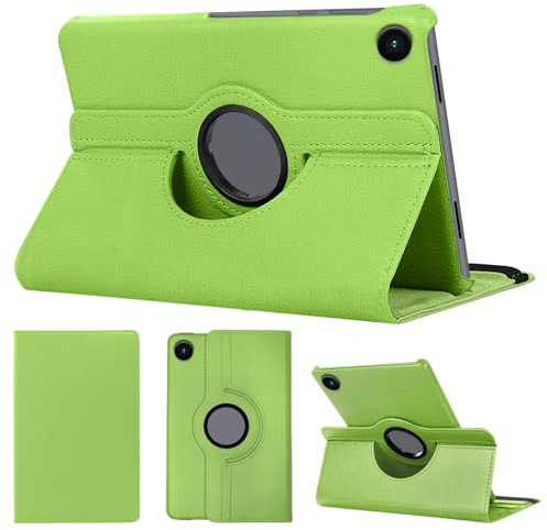 SWEIMEN Étui Rotatif pour Samsung Galaxy Tab A11 Plus 11 (SM-X230/X233/X235/X236B/X310) Tablette Housse de Protection avec Réveil Automatique Rotation Coque