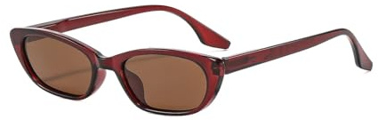 Suertree Sonnenbrille Damen Polarisiert Coole Frauen Schmal Sonnenbrille Herren Sunglasses mit UV400 Schutz