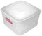 Beaufort 13 Litre New SQUARE FOOD & CAKE CONTAINER WITH CLEAR SOLID LID